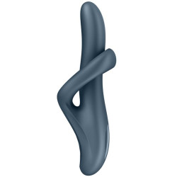 Satisfyer Vibro Rabbit Heat Flex 4 Gris